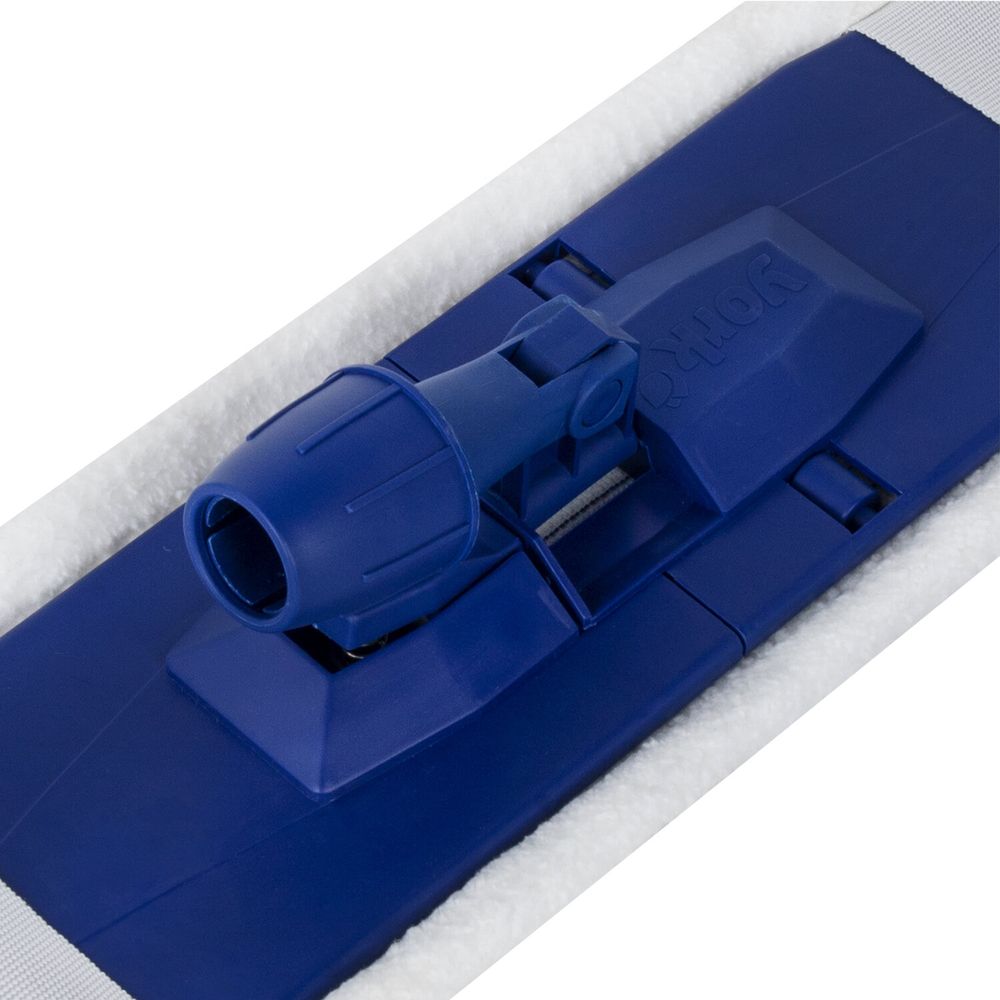 Швабра с флаундером 40 см, телескопический черенок 140 см, еврорезьба, МОП микрофибра (ТИП К), YORK