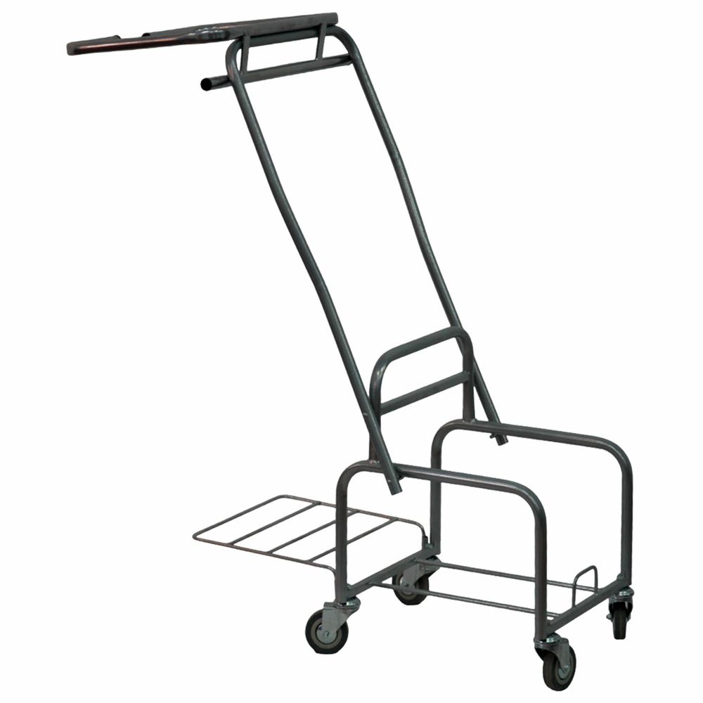 Тележка уборочная Eco-Force, 1 ведро 25л, отжим, лоток для химии, держатель для мешка, металлический каркас, бесшумные колеса