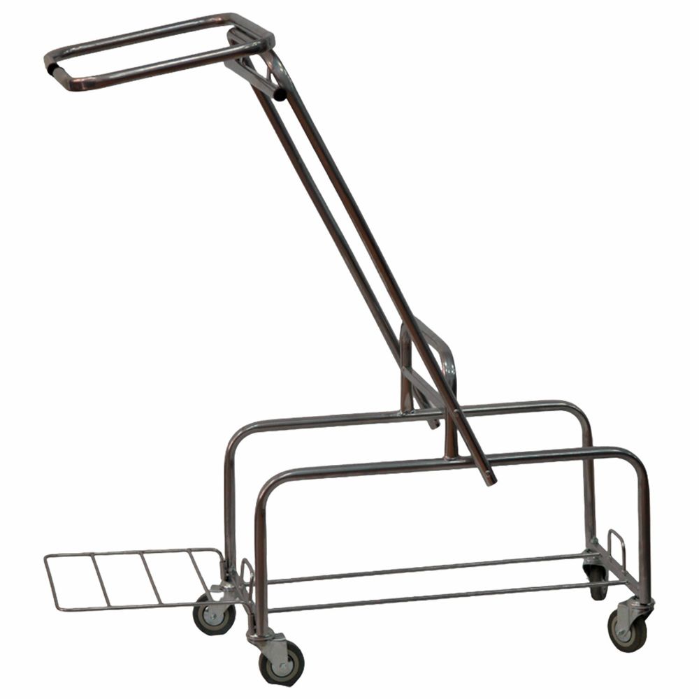 Тележка уборочная Eco-Force, 2 ведра по 25 л, отжим, лоток для химии, держатель для мешка, металлический каркас, бесшумные колеса