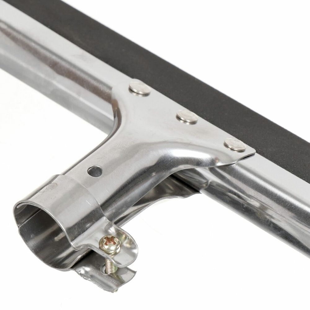 Швабра-стяжка/водосгон, ширина 55 см, металлическая основа/резина (ЭВА), без черенка, YORK