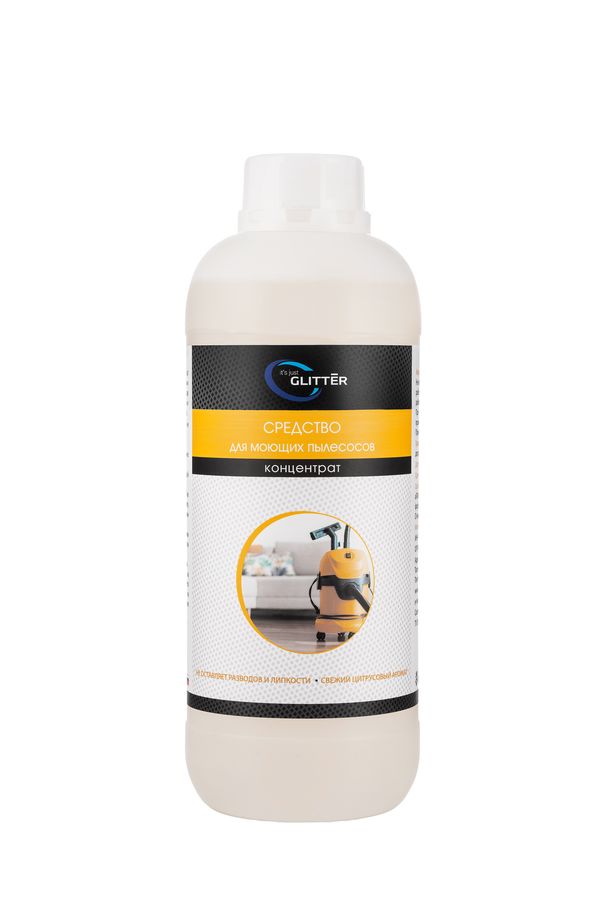 Средство для уборки Glitter, с помощью робота- пылесоса, моющих пылесосов, 1000 мл