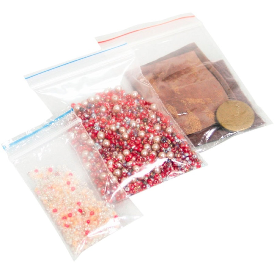 Пакет п/э с замком (Zip Lock), 32мкм, 10х15см, 100шт/уп