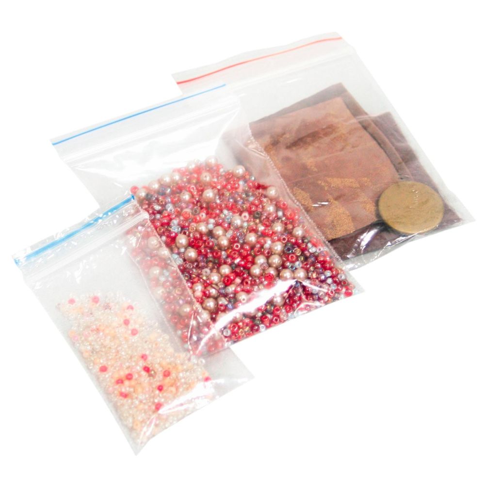 Пакет п/э с замком (Zip Lock), 32мкм, 10х15см, 100шт/уп