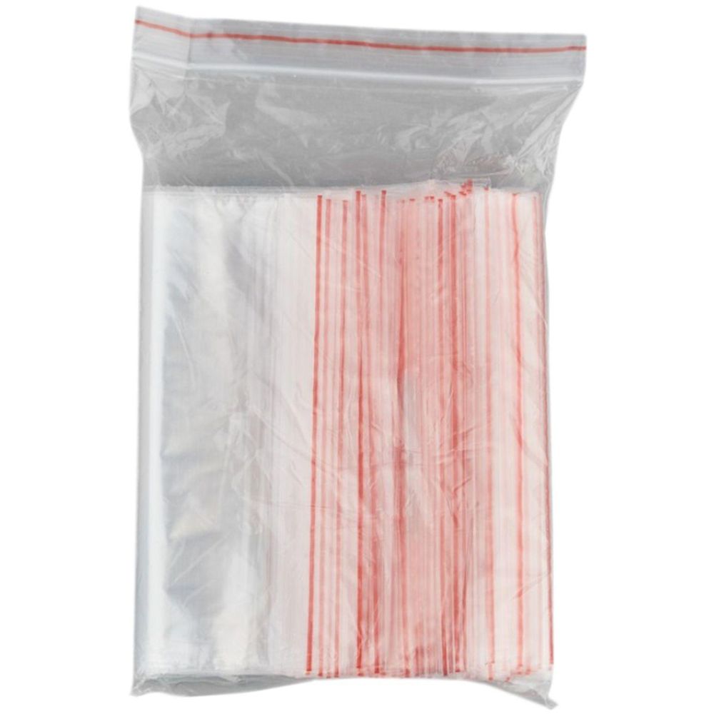 Пакет п/э с замком (Zip Lock), 32мкм, 12х17см, 100шт/уп