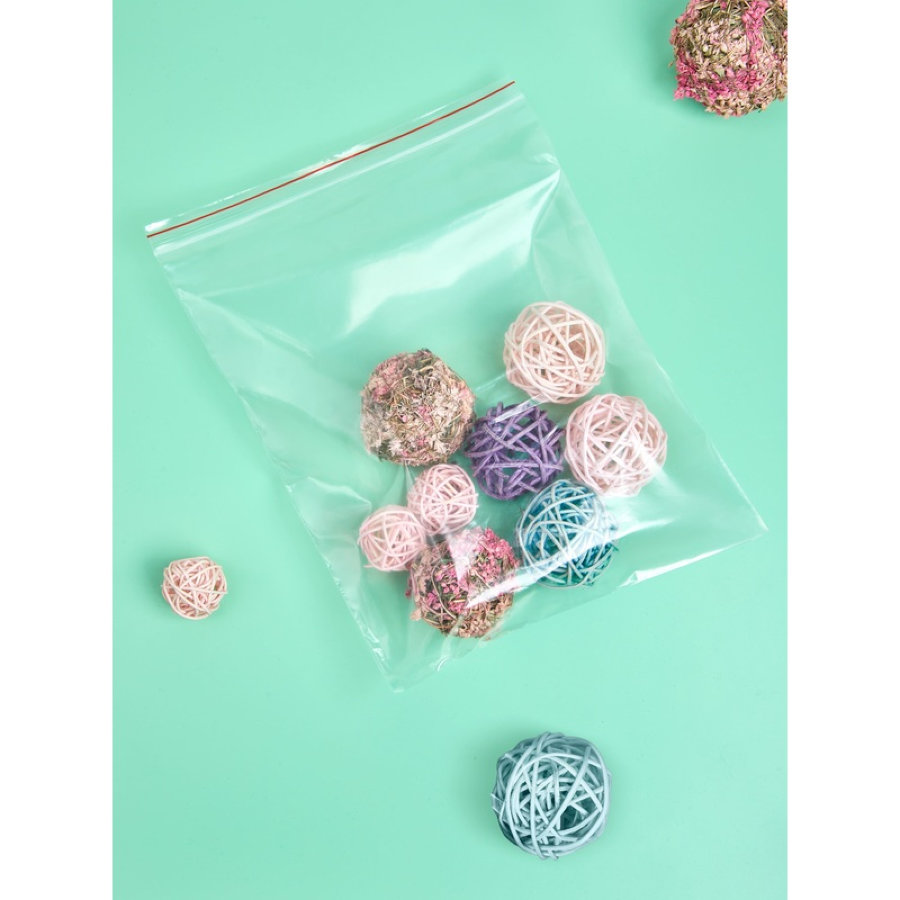 Пакет п/э с замком (Zip Lock), 35мкм,  20х25см, 100 шт/уп