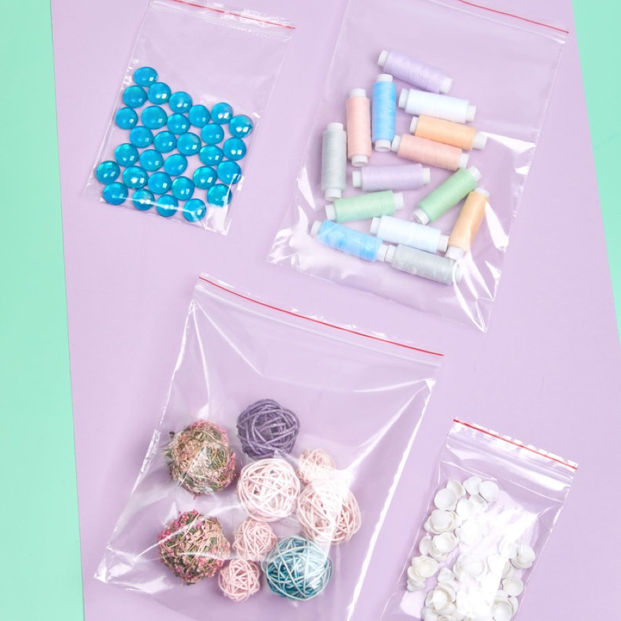 Пакет п/э с замком (Zip Lock), 35мкм,  20х25см, 100 шт/уп