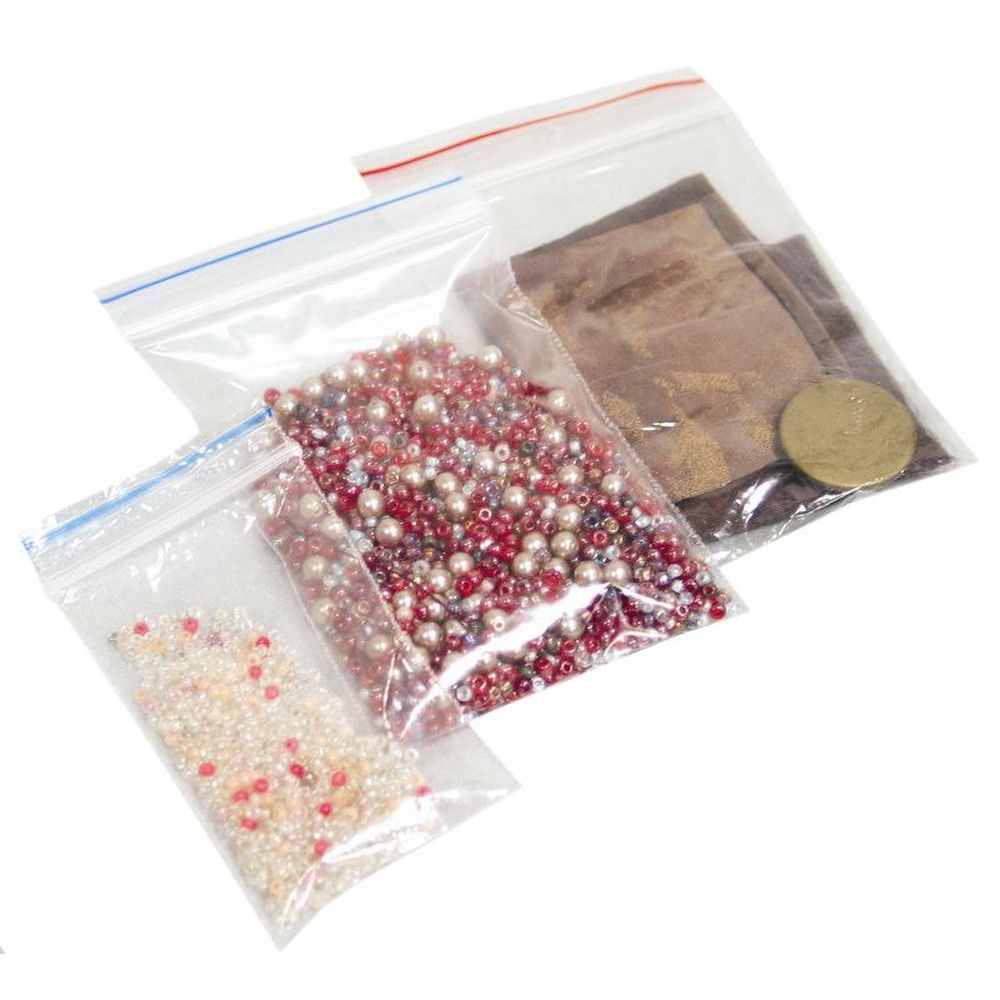 Пакет п/э с замком (Zip Lock), 35мкм, 15х22см, 100шт/уп