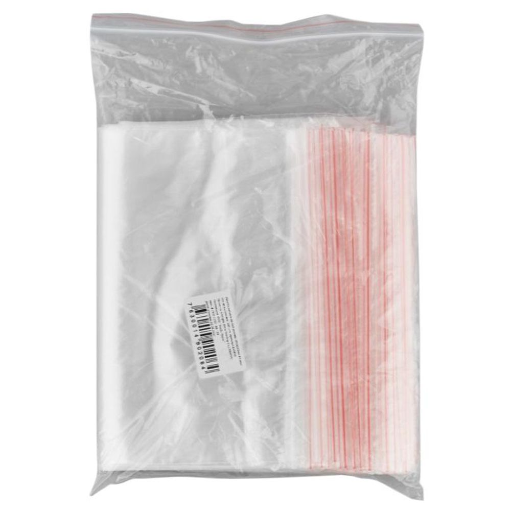 Пакет п/э с замком (Zip Lock), 35мкм, 18х25см, 100шт/уп