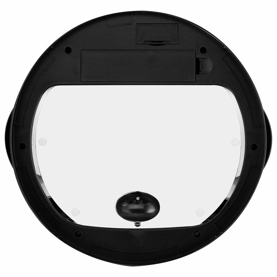 Ведро для мусора СЕНСОРНОЕ 12 л, нержавеющая сталь, зеркальная крышка, питание от 4-х батареек AA (не входят в комплект), LAIMA