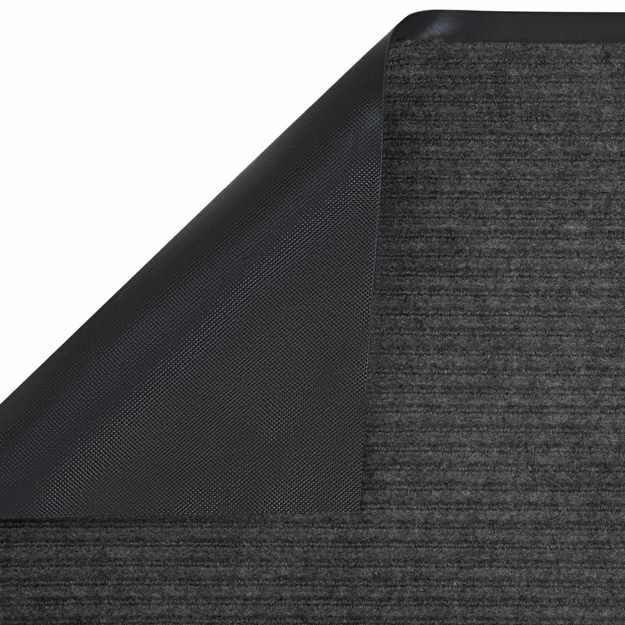 Коврик ДОРОЖКА 1,2х10 м, СЕРЫЙ, влаго-грязезащита, 430 г/м2, ребристая, LAIMA EXPERT