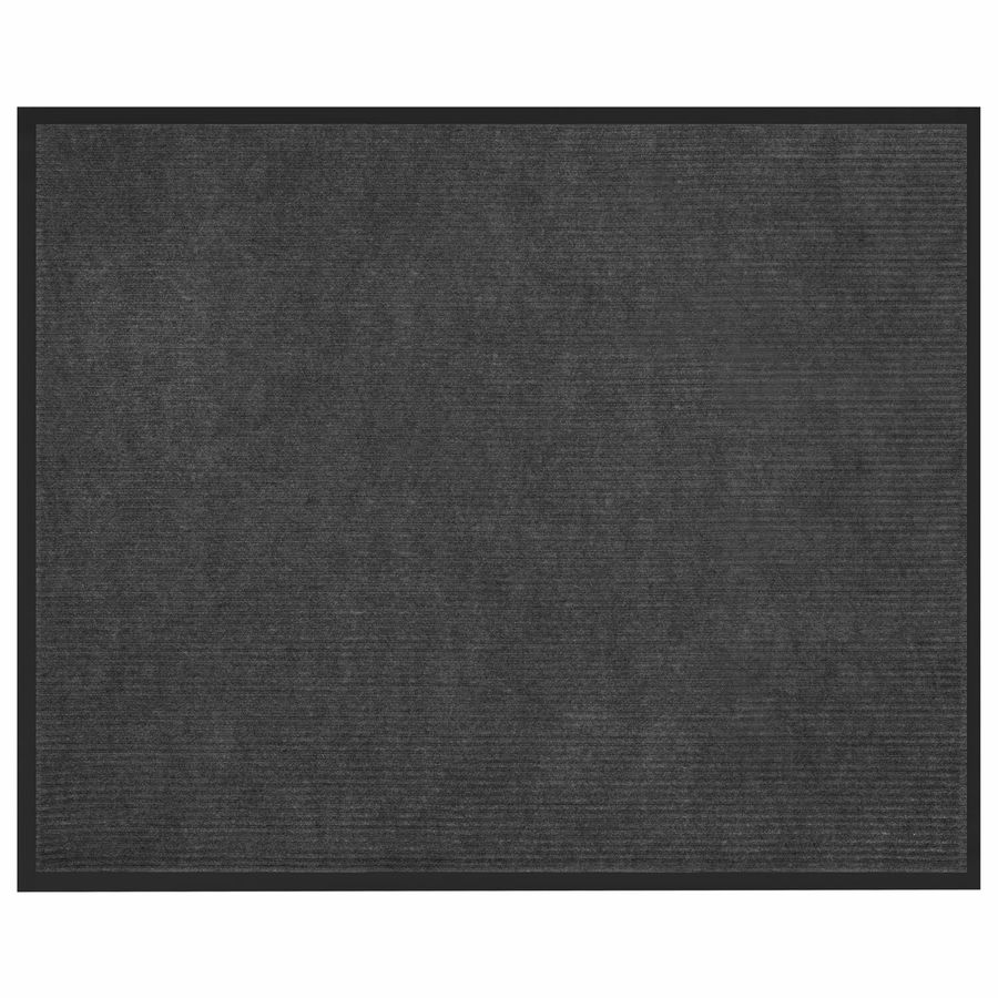 Коврик придверный 120х150 см, СЕРЫЙ, влаго-грязезащитный, 430 г/м2, ребристый, ЛЮБАША СТАНДАРТ