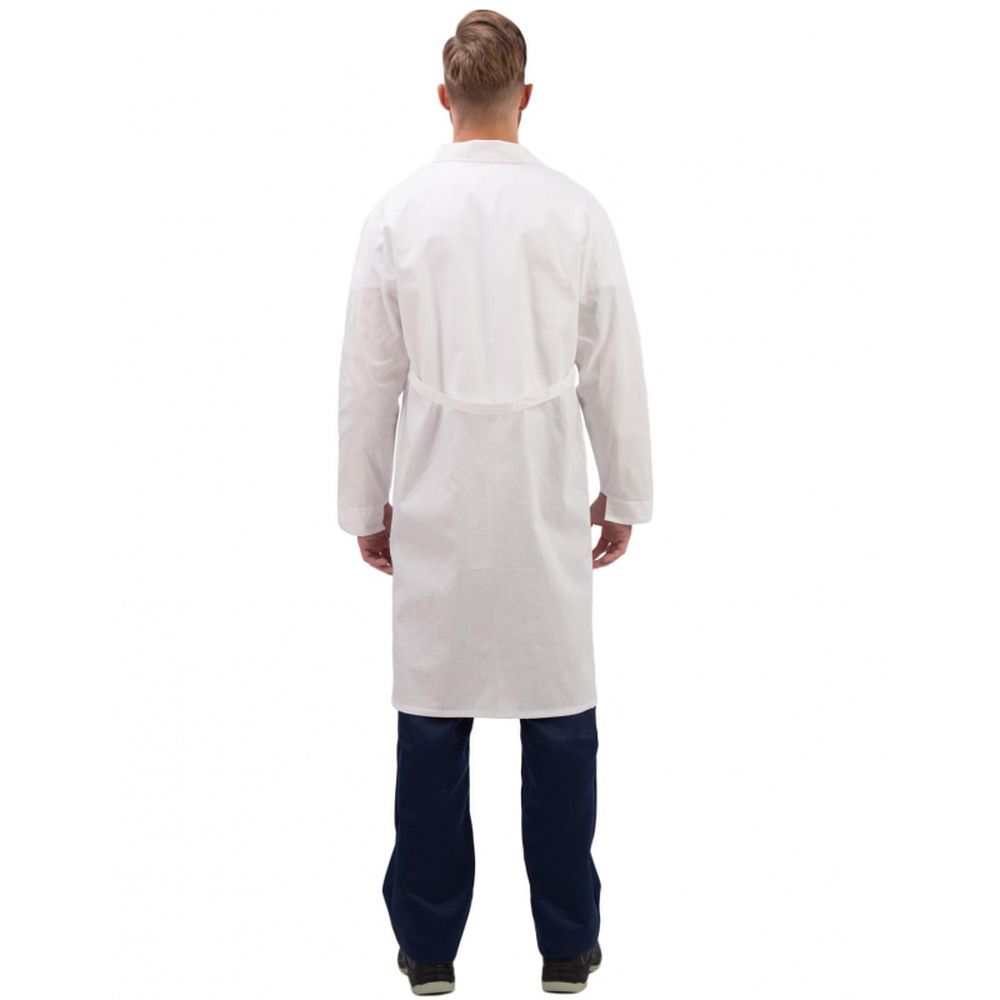 Халат рабочий мужской, цвет белый (размер 56-58, рост 182-188)