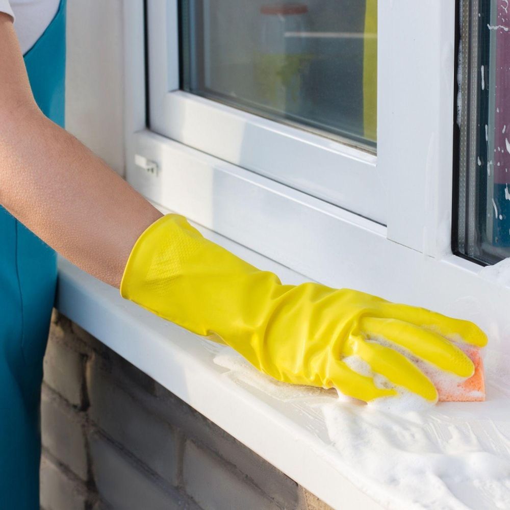 Перчатки Paclan, размер L, латекс