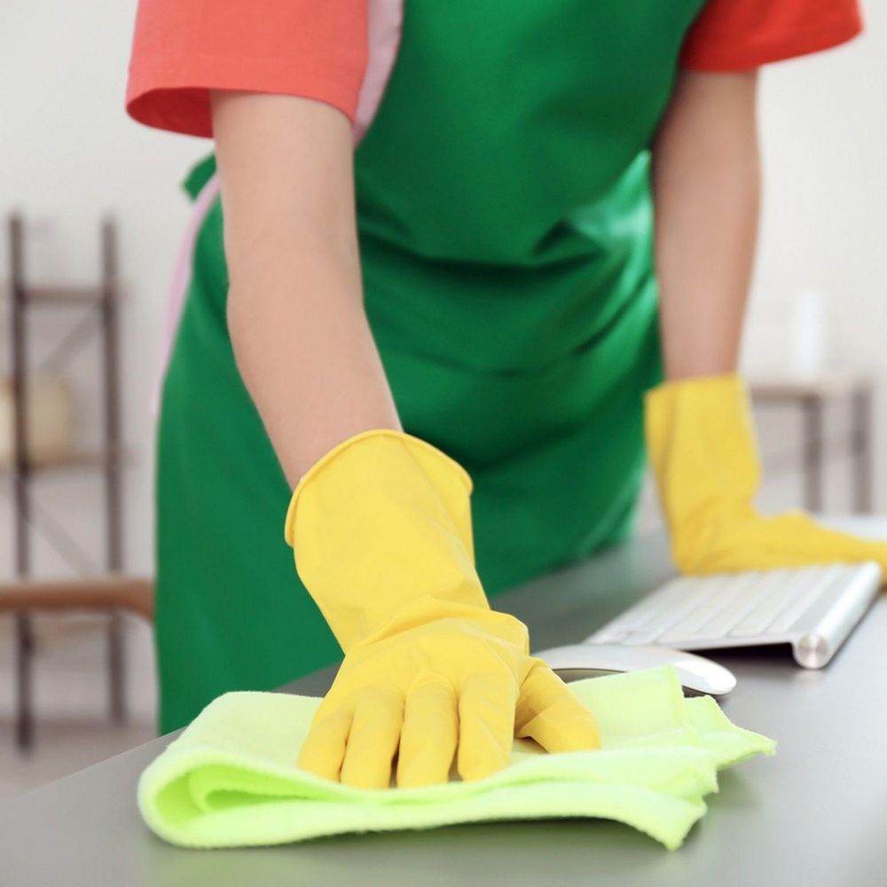 Перчатки Paclan, размер M, латекс