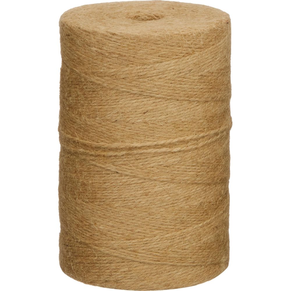 Шпагат джутовый 1,2 кТекс, 1кг, 700м в бобине