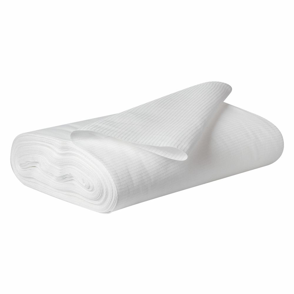 Полотно ВАФЕЛЬНОЕ отбеленное, рулон 0,45х60 м, в пакете, плотность 120 (±10) г/м2, LAIMA