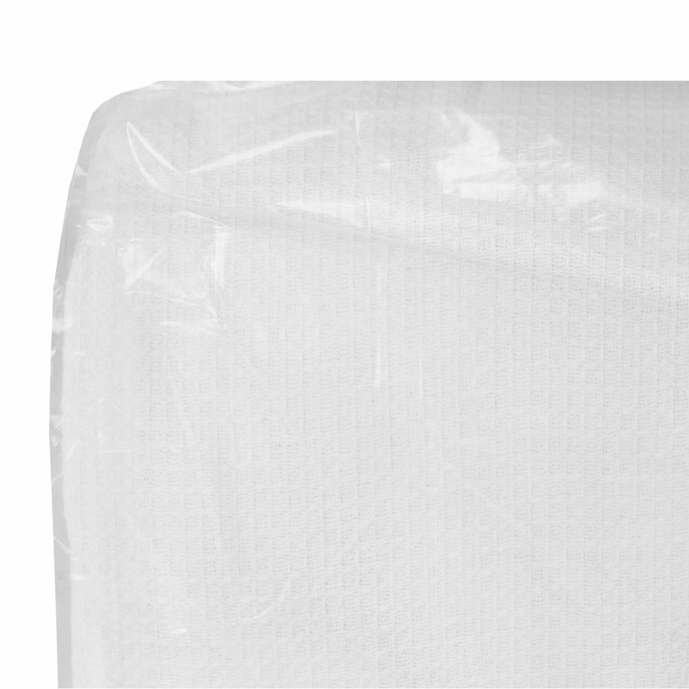 Полотно ВАФЕЛЬНОЕ отбеленное, рулон 0,45х60 м, в пакете, плотность 120 (±10) г/м2, LAIMA