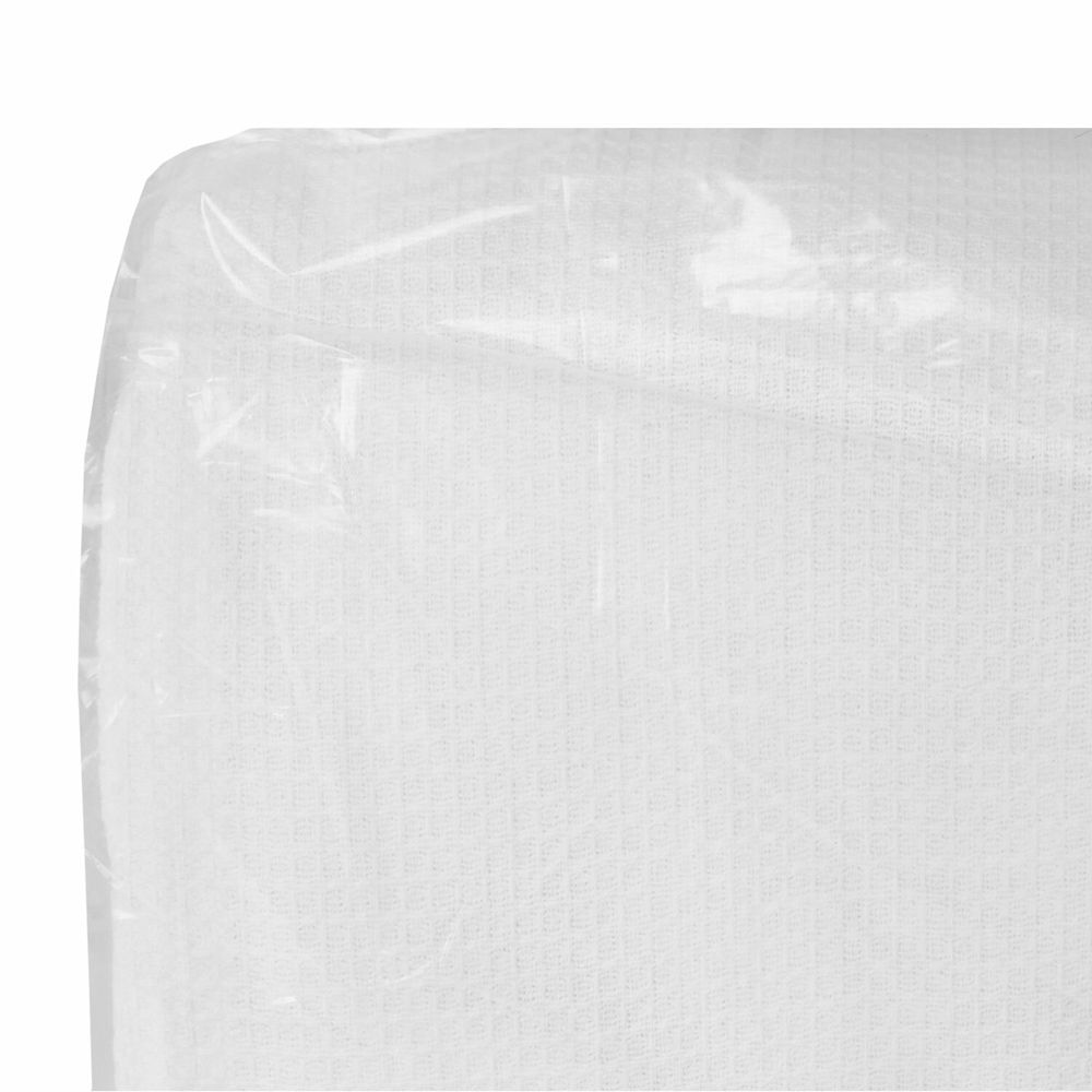 Полотно ВАФЕЛЬНОЕ отбеленное, рулон 0,45х60 м, в пакете, плотность 160 (±10) г/м2, LAIMA