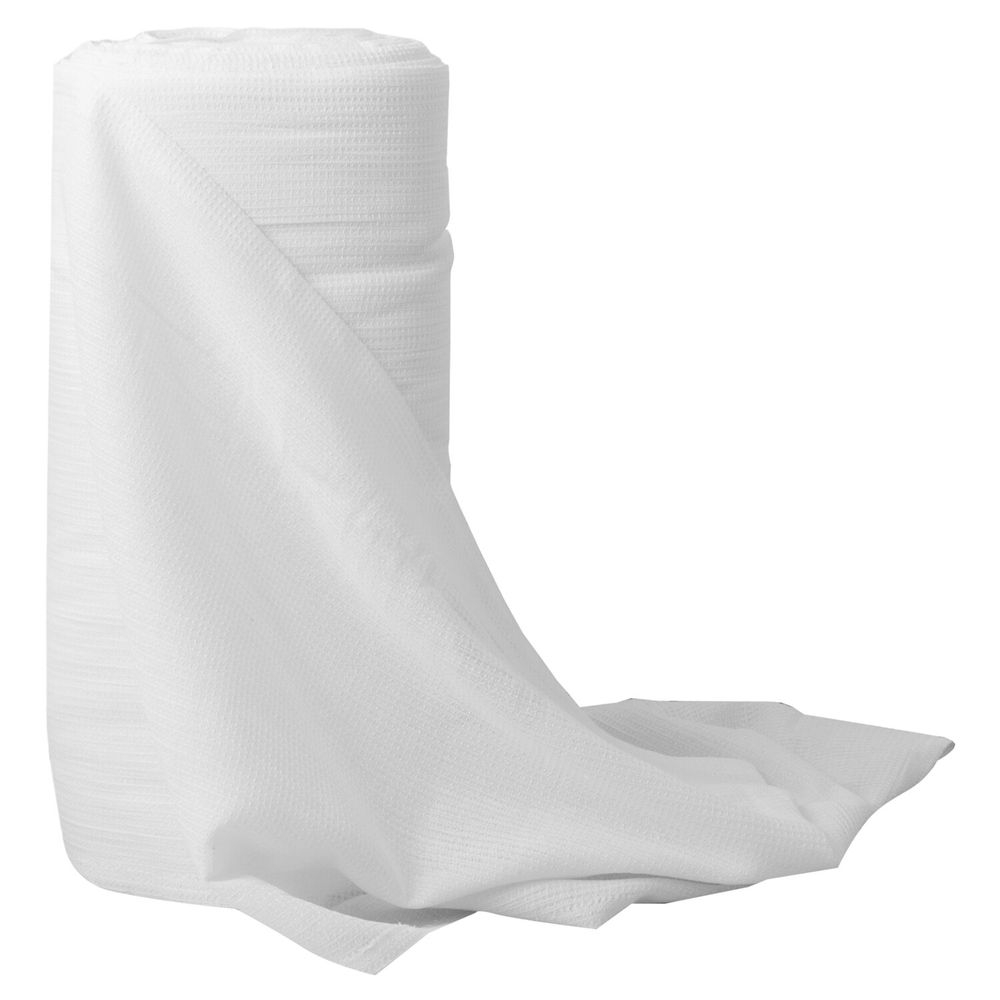 Полотно ВАФЕЛЬНОЕ отбеленное, рулон 0,45х60 м, в пакете, плотность 180 (±10) г/м2, LAIMA