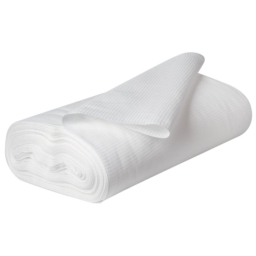 Полотно ВАФЕЛЬНОЕ отбеленное, рулон 0,45х60 м, в пакете, плотность 180 (±10) г/м2, LAIMA