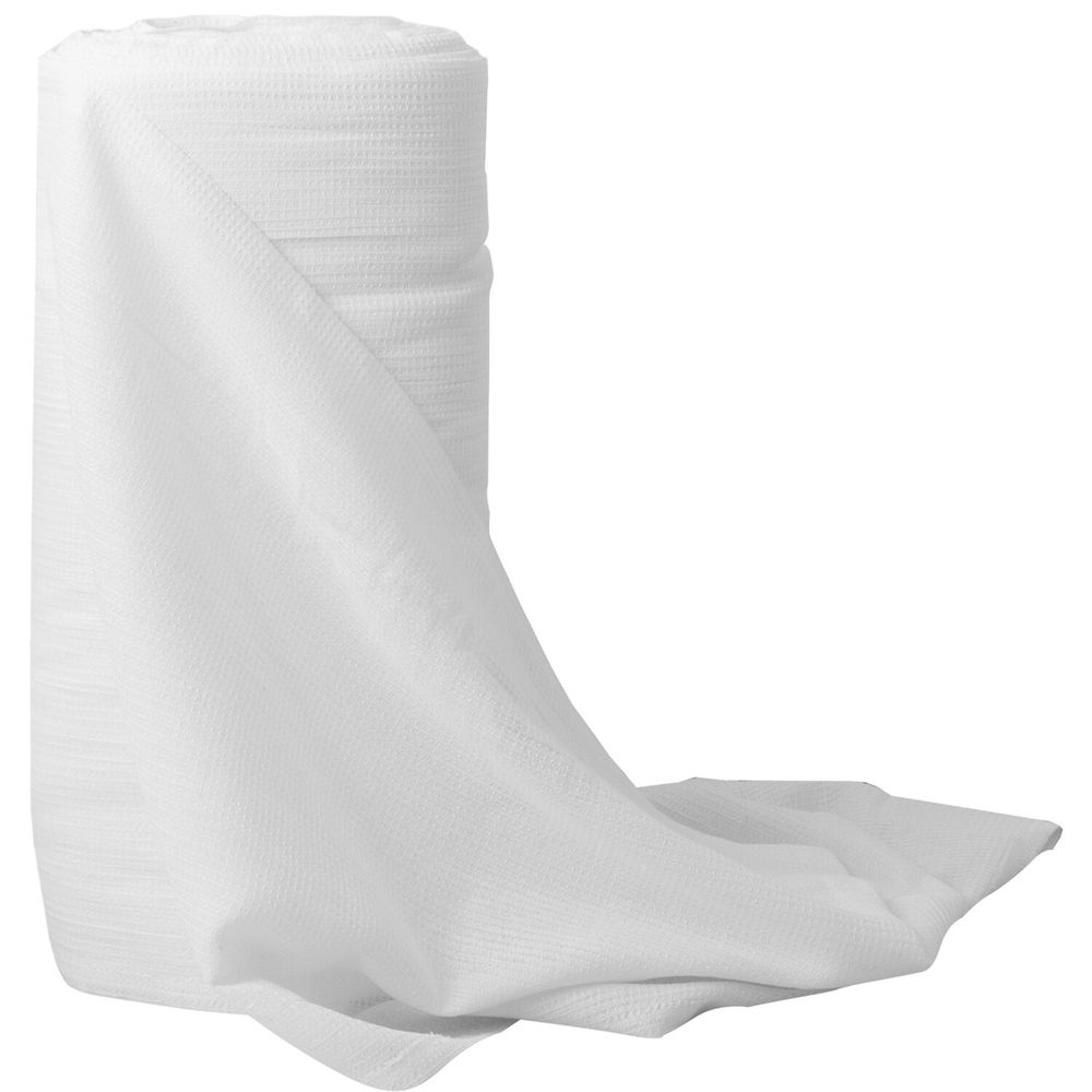 Полотно ВАФЕЛЬНОЕ отбеленное, рулон 0,45х60 м, в пакете, плотность 240 (±10) г/м2, LAIMA