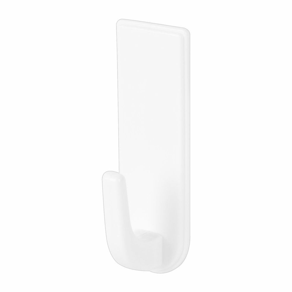 Крючки самоклеящиеся универсальные 6,6х2,1 см, КОМПЛЕКТ 6 шт., белые, LAIMA Home