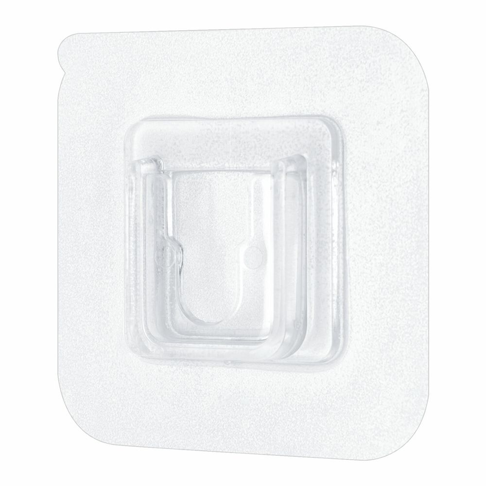 Крючки-кронштейны самоклеящиеся 6х6 см, КОМПЛЕКТ 10 шт., акриловый клей, LAIMA Home