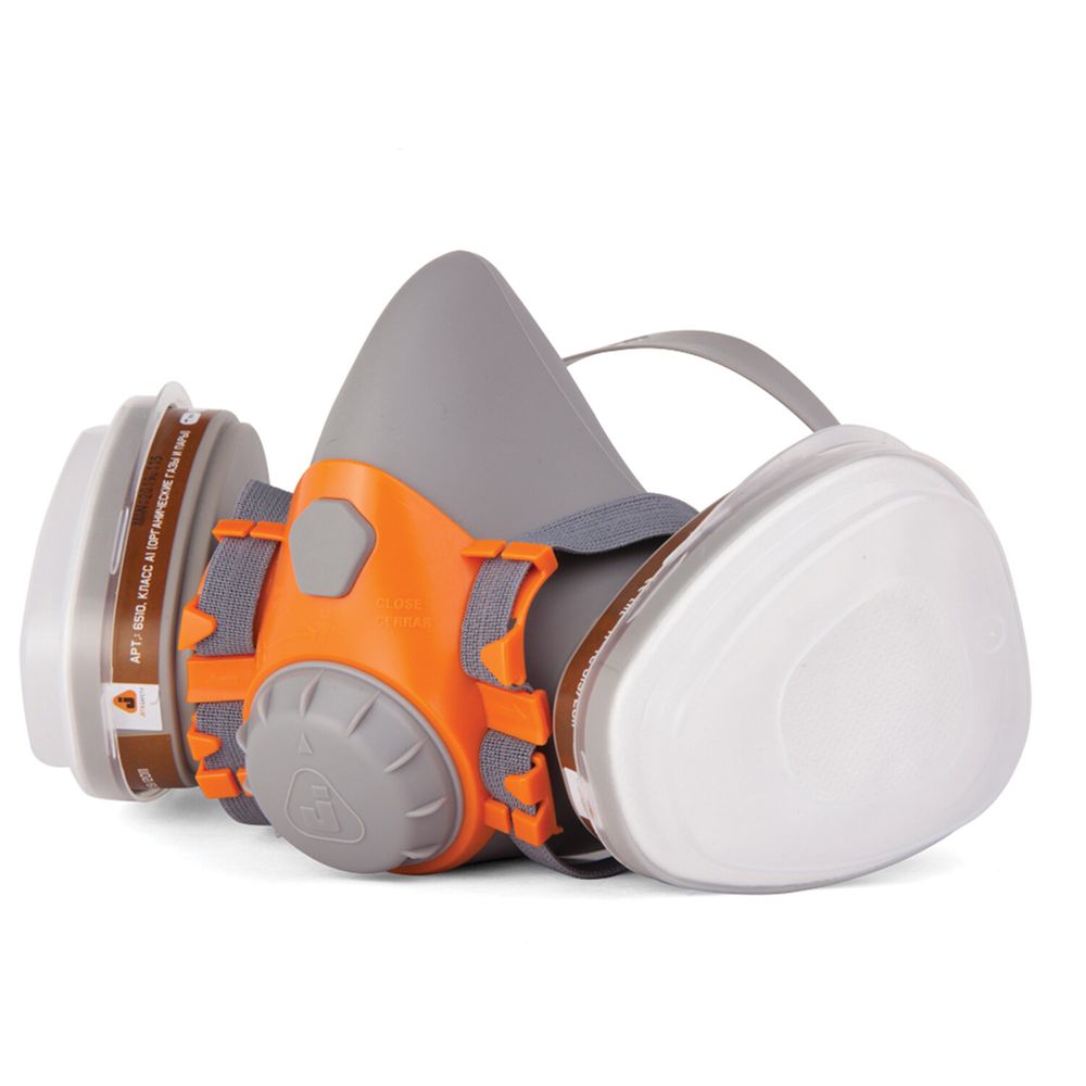 Комплект защитный Jeta Safety 6500 (перчатки, полумаска, фильтр, предфильтр, держатель), размер L