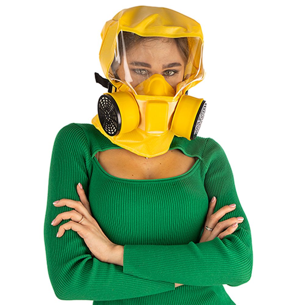 Пожарный комплект (самоспасатель, фонарь, накидка, сумка), от 30 минут защиты