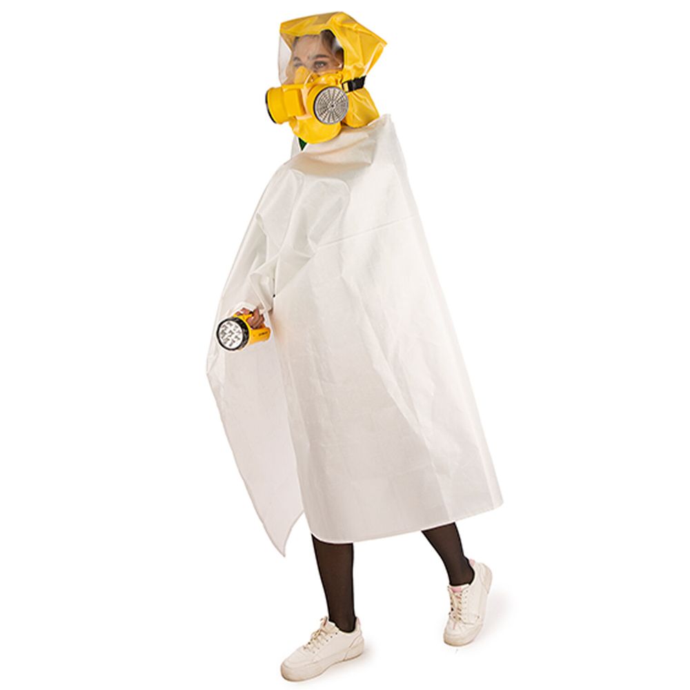 Пожарный комплект (самоспасатель, фонарь, накидка, сумка), от 30 минут защиты