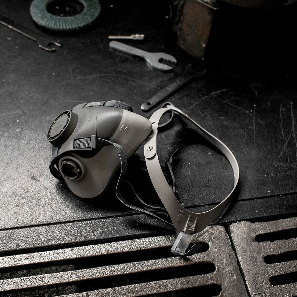 Полумаска фильтрующая Jeta Safety 5500P, обтюратор термопласт, без фильтров, размер L