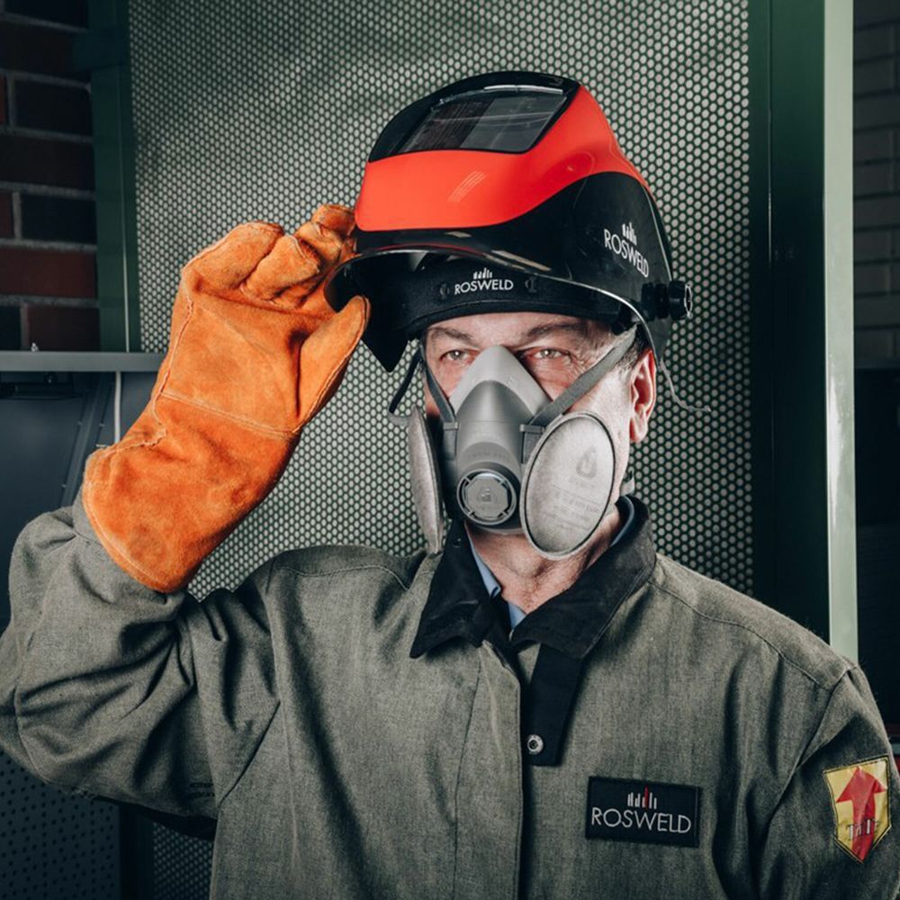 Полумаска фильтрующая Jeta Safety 5500P, обтюратор термопласт, без фильтров, размер L