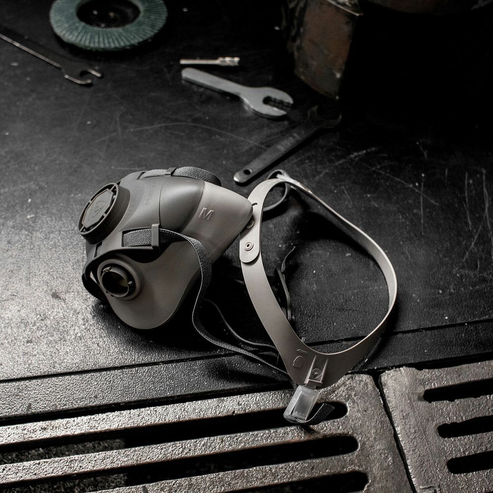 Полумаска фильтрующая Jeta Safety 5500P, обтюратор термопласт, без фильтров, размер М