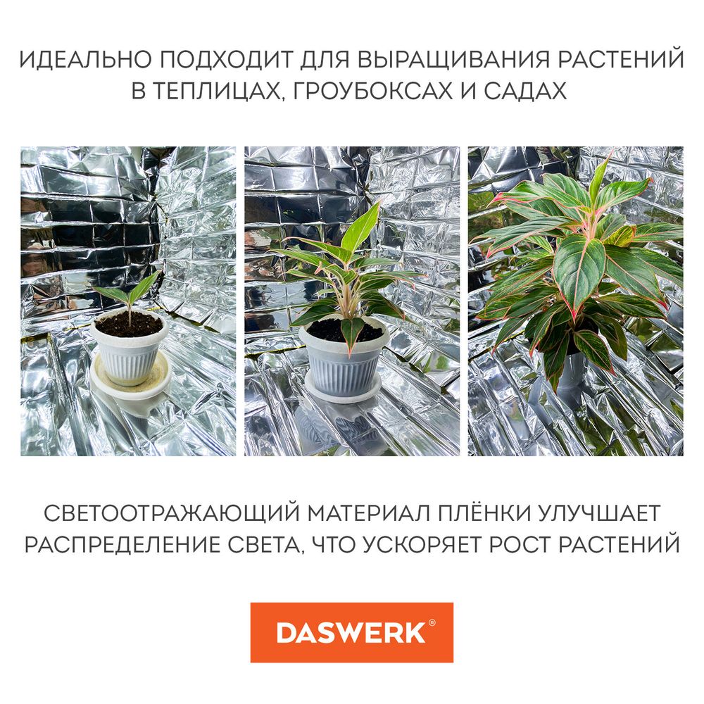 Термоодеяло/покрывало изотермическое серебро/золото спасательное 160х210 см, DASWERK