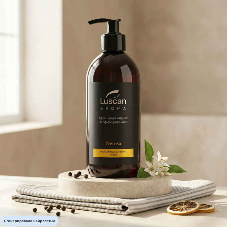 Крем-мыло Luscan Aroma Nerosa 450 мл 