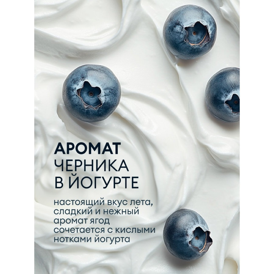 Крем-мыло жидкое Grass MILANA Черника в йогурте, 5л 