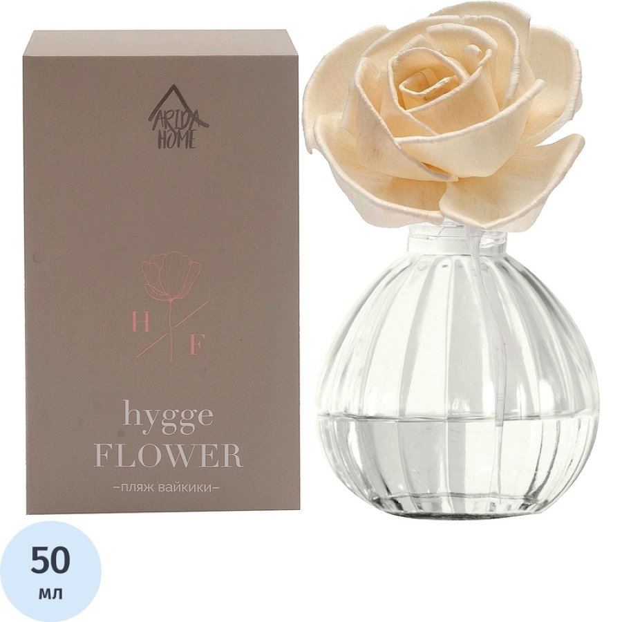Аромадиффузор Arida Home Hygge Flower #11 Пляж Вайкики 50 мл 
