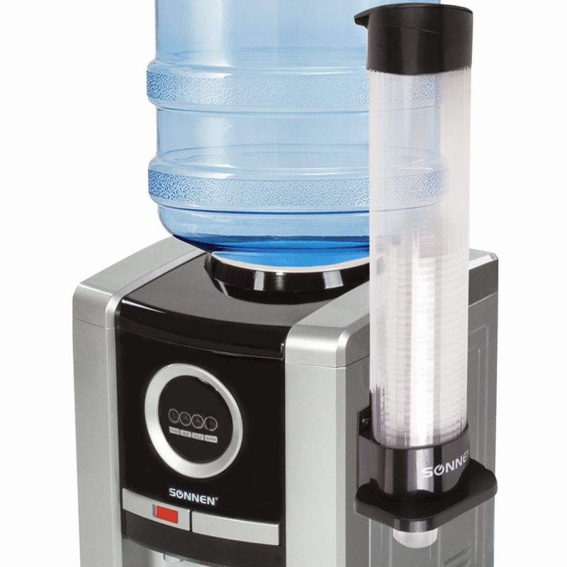 Стаканодержатель SONNEN BL-70, 70 стаканов, на винтах, черный