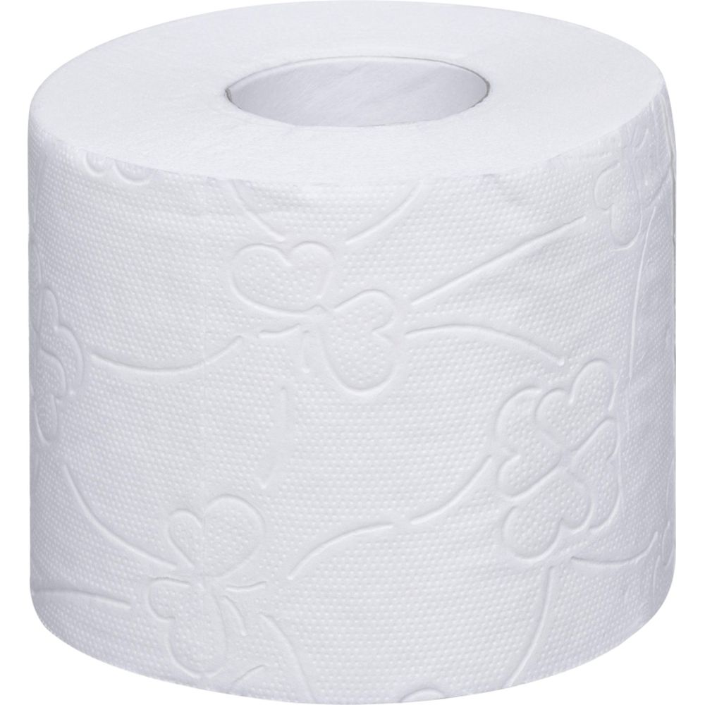 Бумага туалетная Luscan Deluxe 3сл бел 100%цел втул 19,35м 155л 8рул/уп