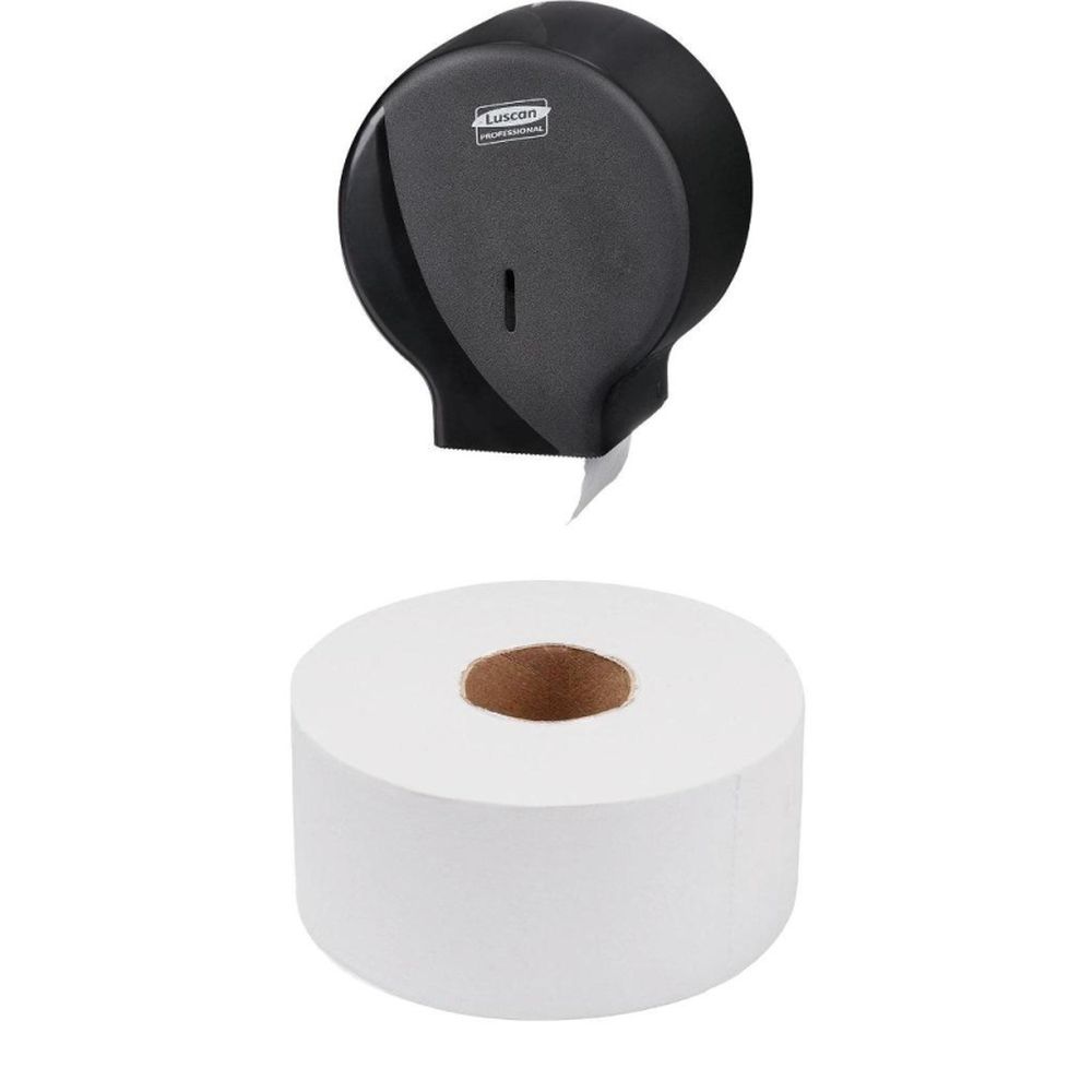 Бумага туалетная для диспенсеров Luscan Professional 1слбелвторвтул200м 12рул/уп