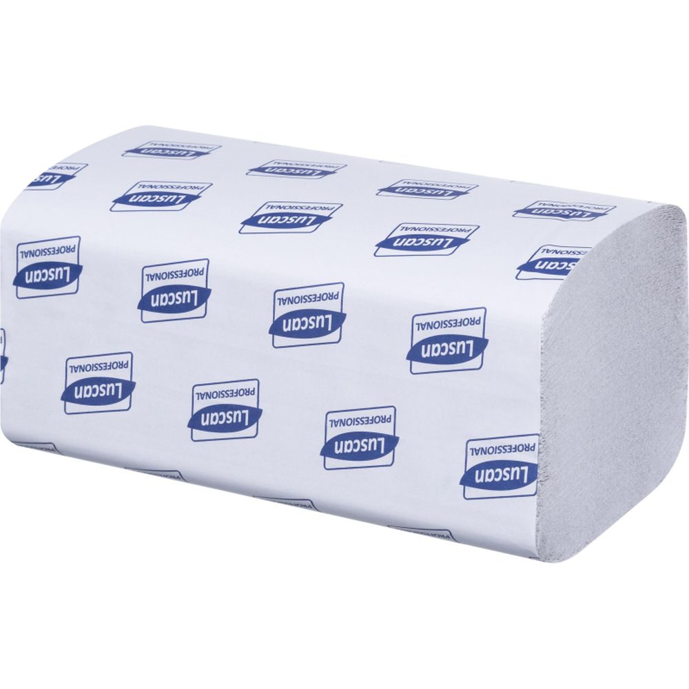 Полотенца бумажные для диспенсеров Luscan Professional Vслож1слнат втор250л20пач/уп