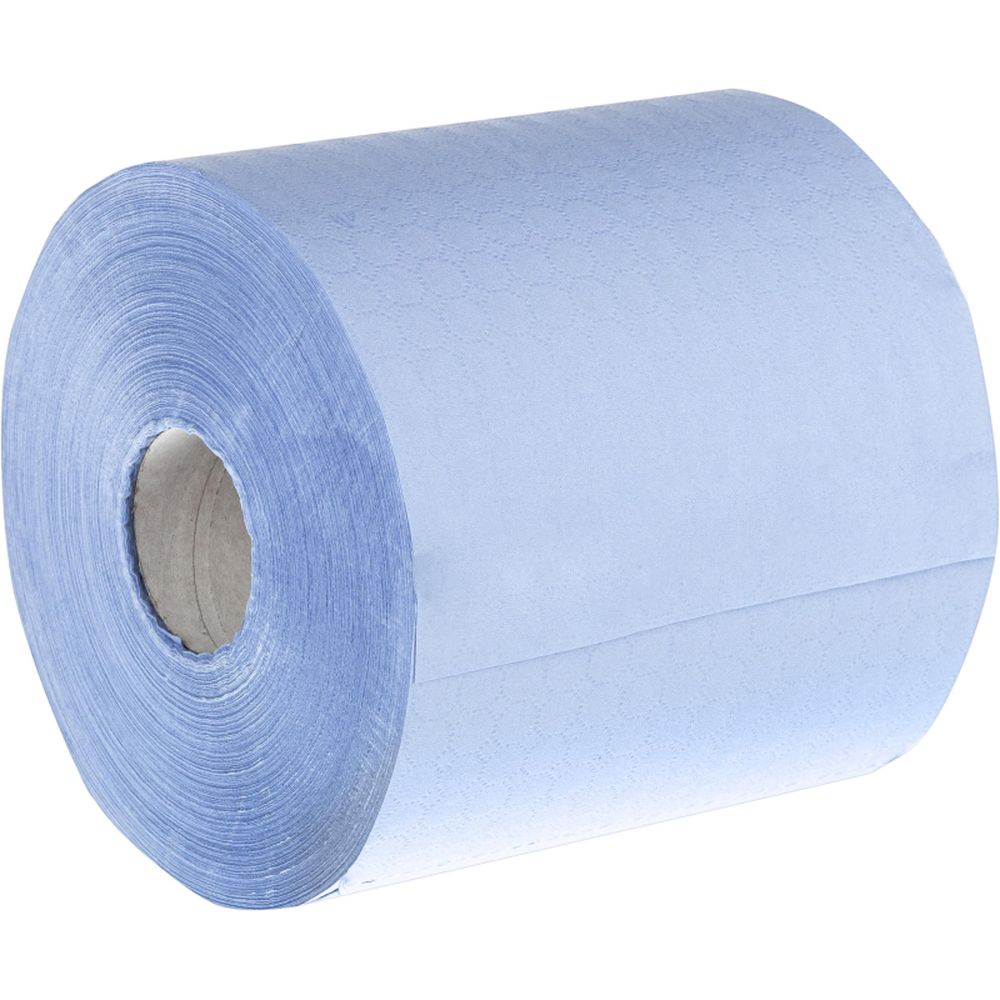 Бумага протирочная Luscan Prof 2сл 1000лx1рул/уп 360м голубая с перфорацией