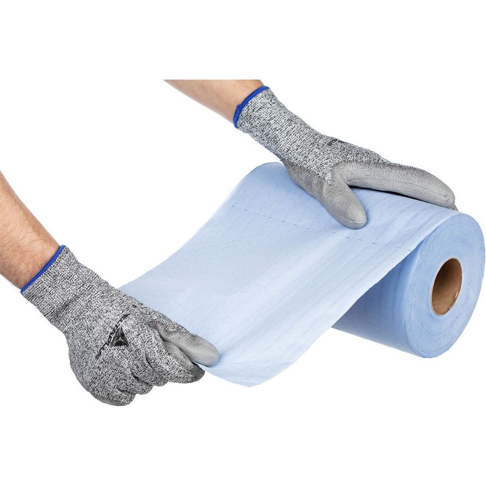 Бумага протирочная Luscan Prof 2сл 500лx1рул/уп 130м голубая