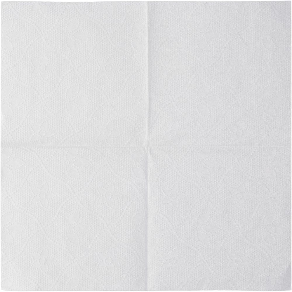 Салфетки бумажные Luscan 1сл 24х24 белые 100шт/уп