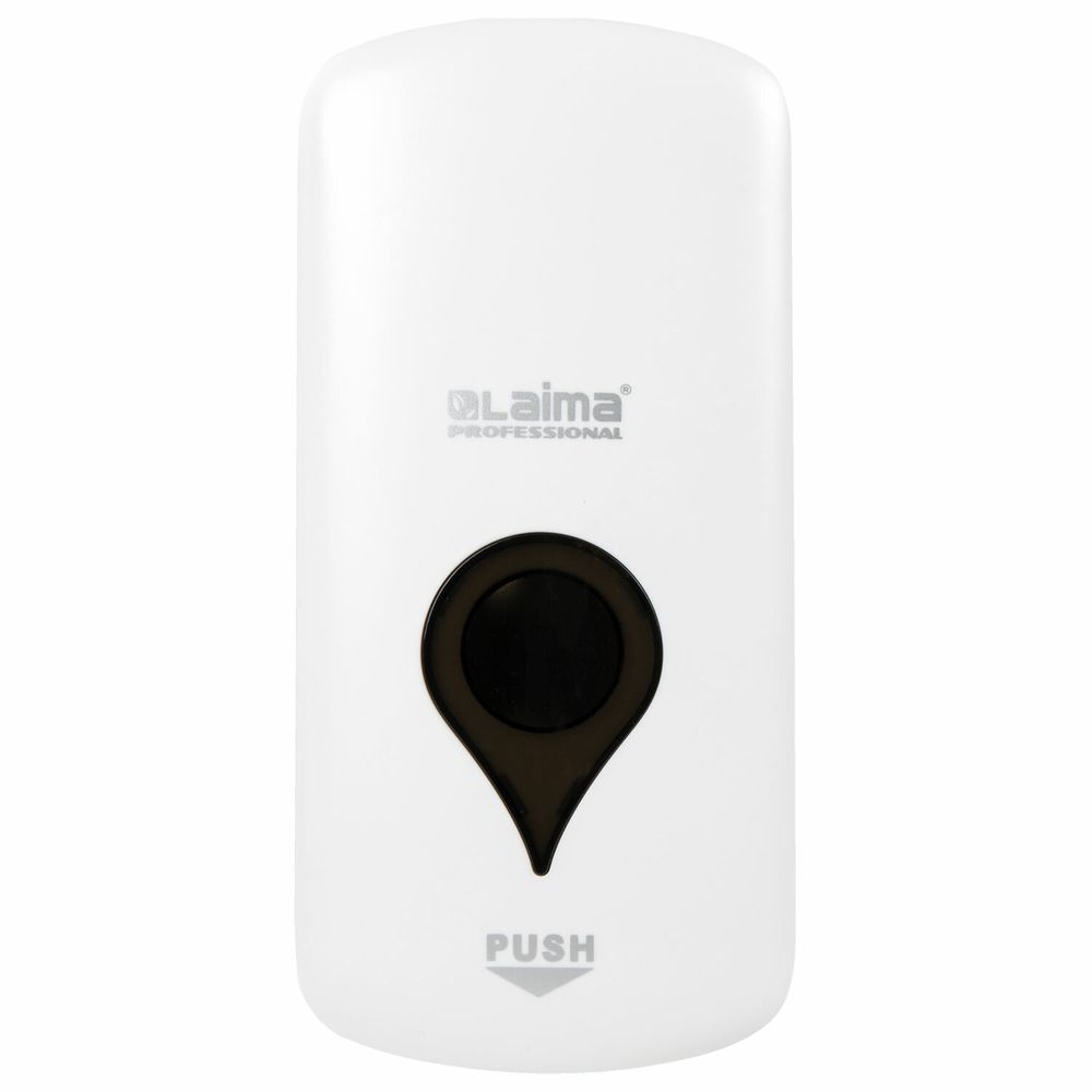 Дозатор для мыла-пены ULTRA LAIMA PROFESSIONAL, НАЛИВНОЙ, 1 л, белый, ABS-пластик
