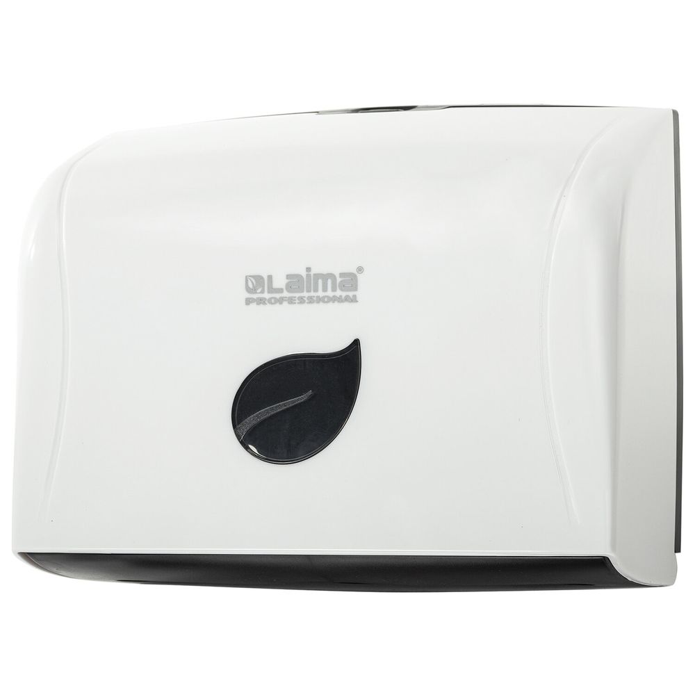 Диспенсер для полотенец LAIMA PROFESSIONAL ECO (Система H3), V-сложения, белый, ABS-пластик