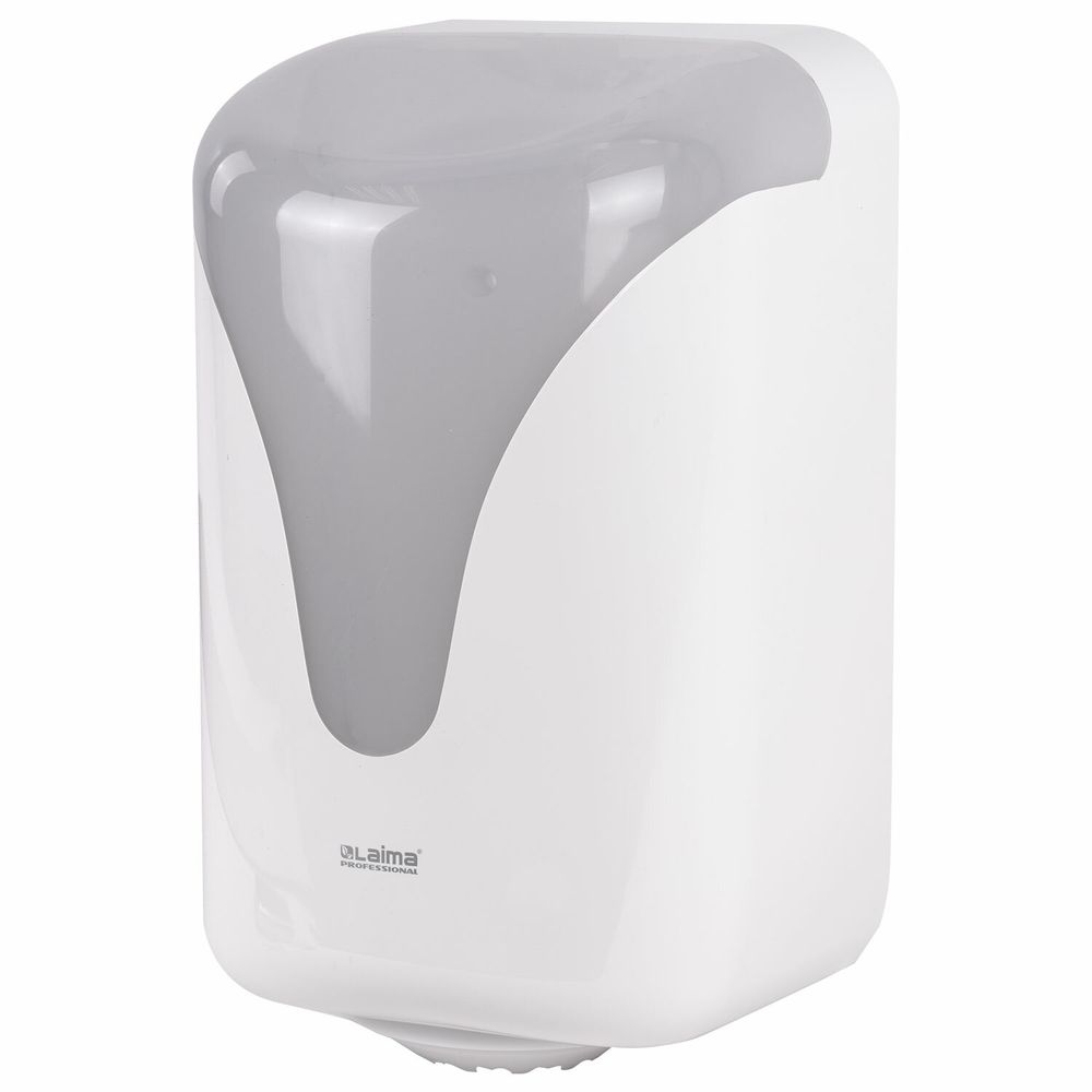 Диспенсер для полотенец с центральной вытяжкой LAIMA PROFESSIONAL ULTRA, (M1/M2), белый, ABS