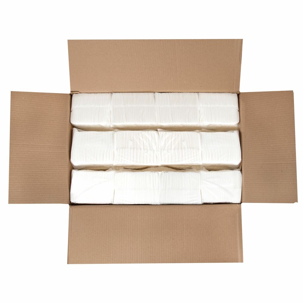 Салфетки бумажные для диспенсера (N2), LAIMA PREMIUM, КОМПЛЕКТ 36 пачек по 300 шт., 20х17 см, белые