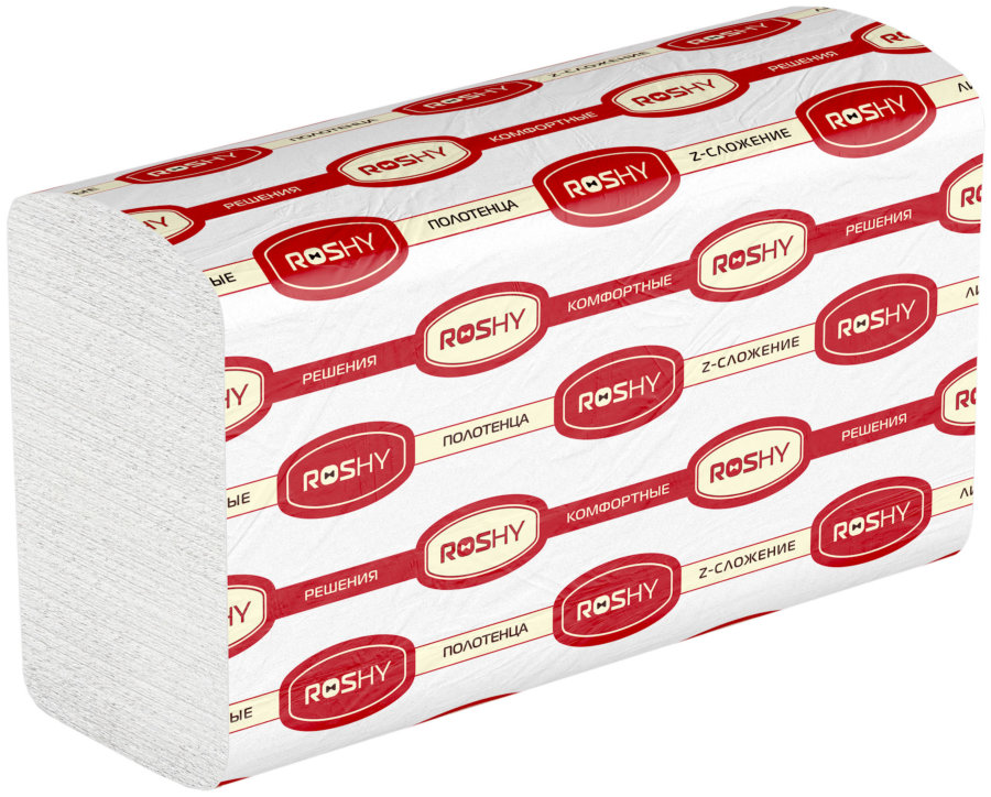 Полотенца бумажные Ros-hy, рукав, 2сл, 225х215ф, 150л.