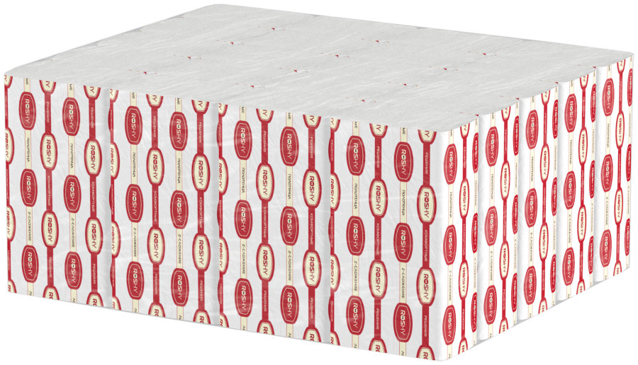 Полотенца бумажные Ros-hy, рукав, 2сл, 225х215ф, 200л.